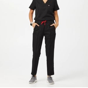 Sicily pintuck tapered scrub pants by Mediclo